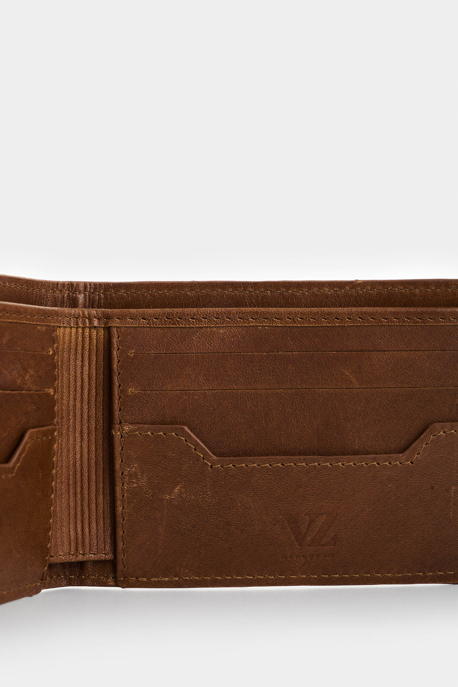 Billetera Alden de cuero para hombre monogram-1752611333703