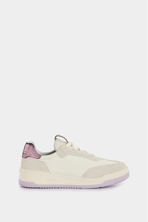 Sneakers Niebla de cuero para mujer corte deportivo