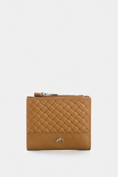 Billetera de cuero grabado para mujer Hazen