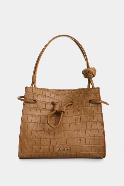 Manos libres de cuero grabado para mujer Aromia