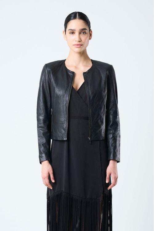 Chaqueta de cuero para mujer Denver