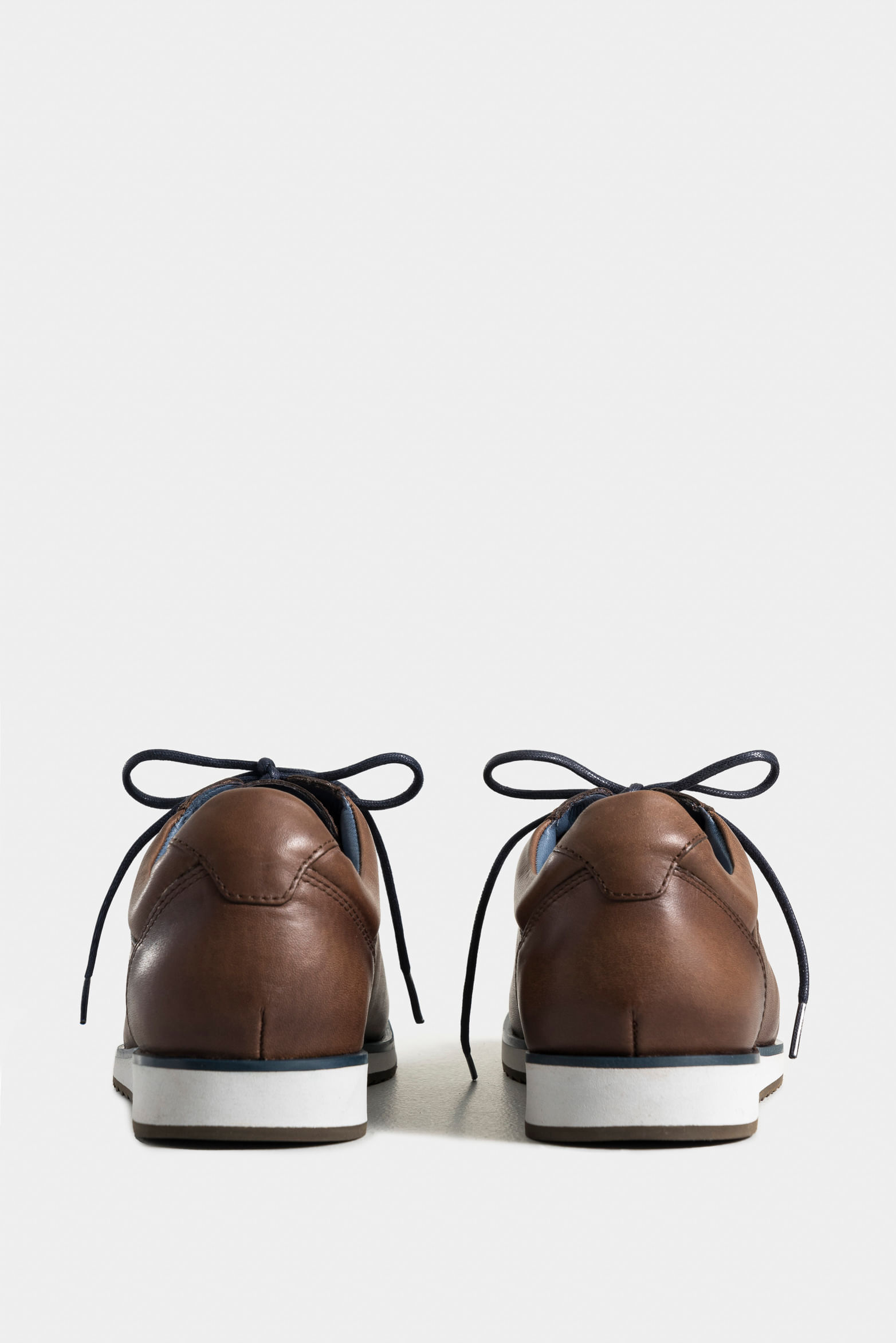 Zapatos cordón piero de cuero para hombre suela con apariencia deportiva-1763579719628