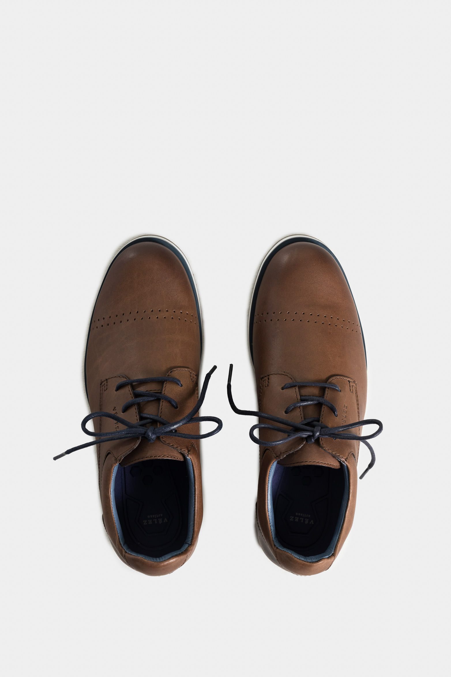 Zapatos cordón piero de cuero para hombre suela con apariencia deportiva-1763579728878