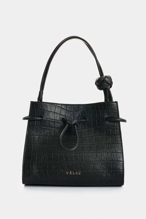 Manos libres de cuero grabado para mujer Aromia