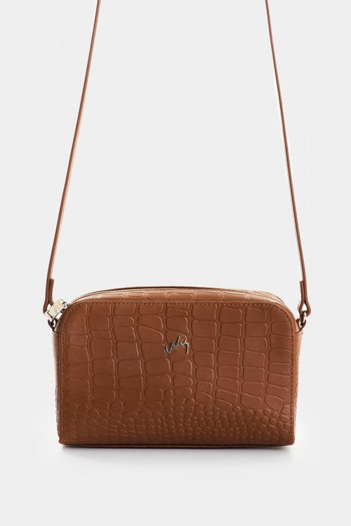 Manos libres de cuero grabado para mujer Verona