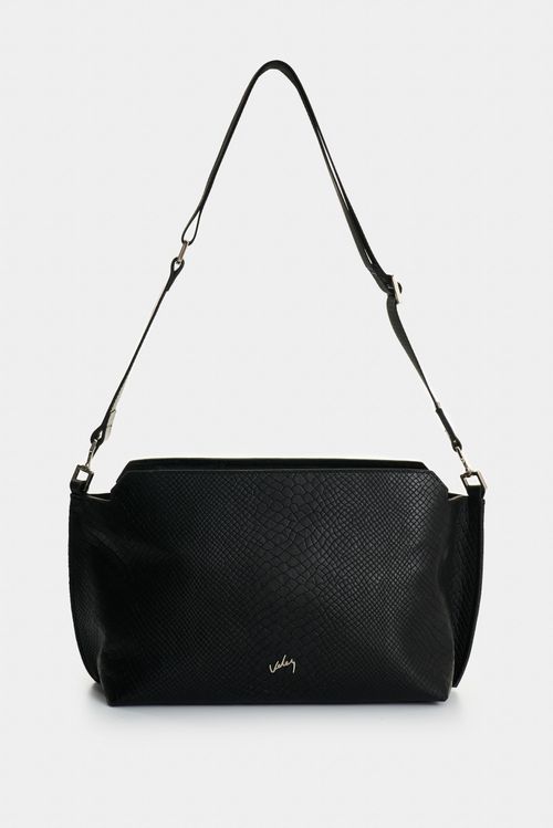 Bowling de cuero grabado para mujer Kavala