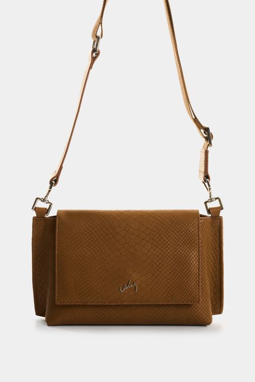 Manos libres de cuero grabado para mujer Vari