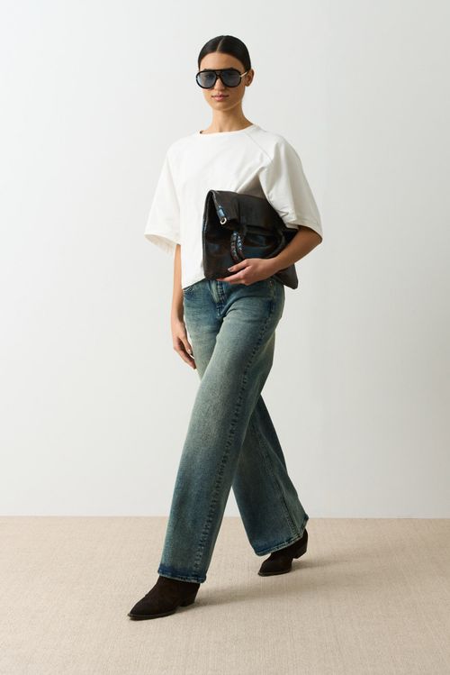 Camiseta Soren para mujer tejida