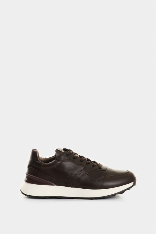 Sneakers cooper 3 de cuero para hombre spoiler en contraste